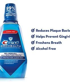Crest Pro Health Rinse Clean Mint Alcohol Free 16.9 oz 08/2022 - Suthern Picker