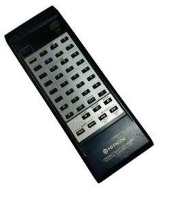 Hitachi RB-C70 Compact Disc Changer Remote Control Black Fully Working - Suthern Picker