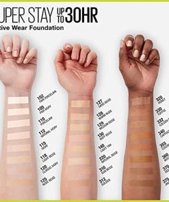Maybelline Super Stay Full Coverage Liquid Foundation Makeup Fair Porcelain 102 - Suthern Picker