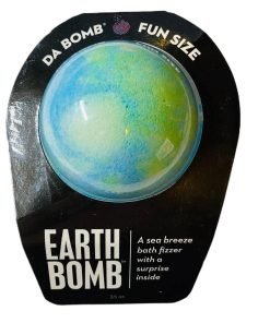 Da Bomb Bath Fizzer Earth Bomb Bath Soak Fun Size Sea Breeze - Suthern Picker