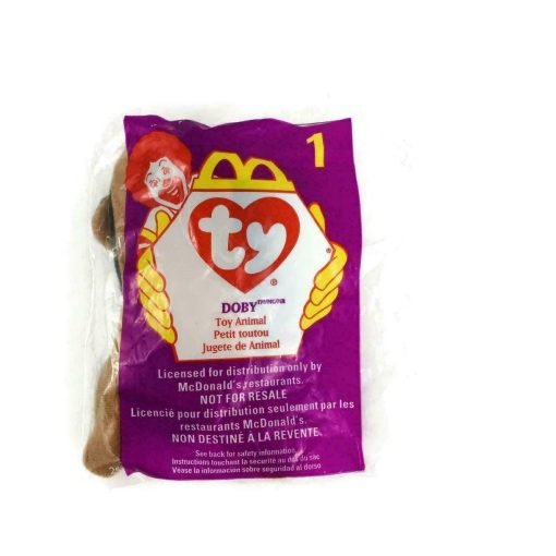 McDonald's Ty Doby #1 Beanie Baby 1998 New In Package - Suthern Picker
