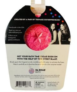 Da Bomb Fun Size Candy Blast A Foaming Body Scrub Cotton Candy Surprise Inside - Suthern Picker