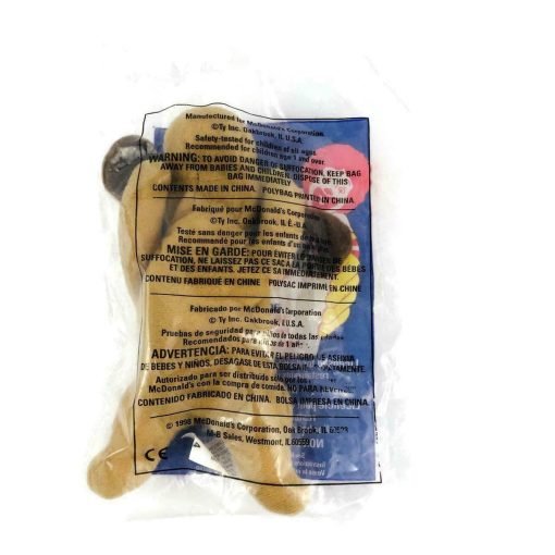 McDonald's Ty Bones #9 Beanie Baby Dog 1998 New In Package - Suthern Picker