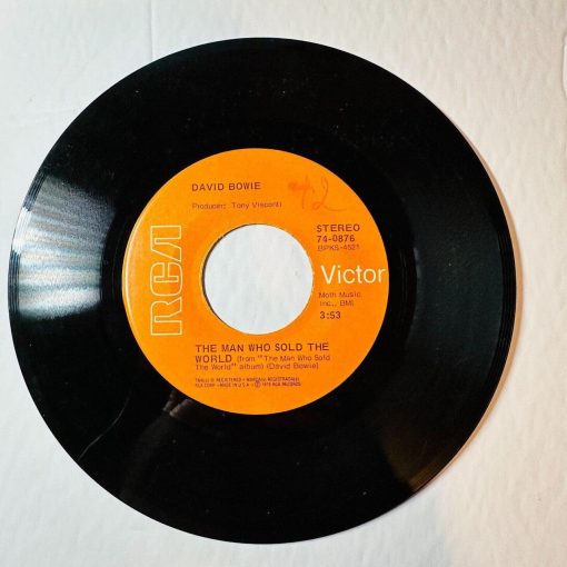 DAVID BOWIE Space Oddity / The Man Who Sold The World 45 Record with PicSleeve - Suthern Picker
