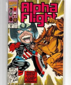Alpha Flight #103 December 1991 Marvel Comic Book Diablo's Deviltry Sasquatch - Suthern Picker