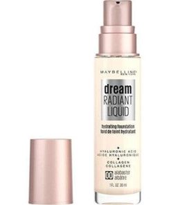Maybelline Dream Radiant Liquid Lightweight Liquid Foundation Alabaster 00 - Suthern Picker