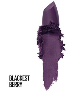 Maybelline Color Sensational Lipstick Matte Finish Hydrating Blackest Berry 825 - Suthern Picker