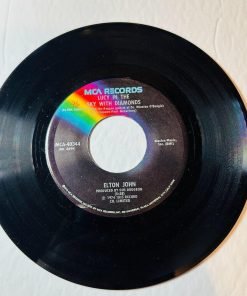 ELTON JOHN 45 RPM Lucy In The Sky With Diamonds / On Day At A Time MCA Record - Suthern Picker
