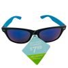 Best Value Sunglasses Black Blue Women’s Reflective 100% Uva/uvb Protection - Suthern Picker