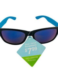 Best Value Sunglasses Black Blue Women’s Reflective 100% Uva/uvb Protection - Suthern Picker