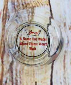 Jacuzzi Vintage Collector Glass With Logo Slogan On Bottom 5 Inch Tall-3 - Suthern Picker