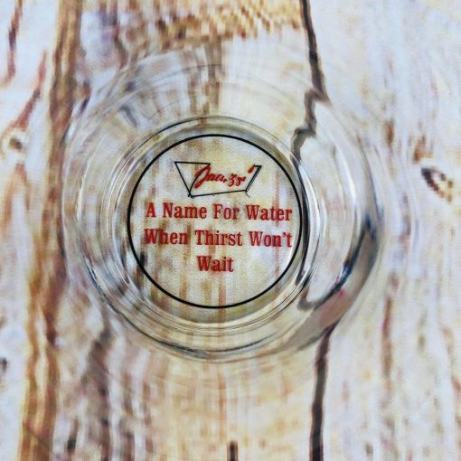 Jacuzzi Vintage Collector Glass With Logo Slogan On Bottom 5 Inch Tall-3 - Suthern Picker