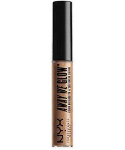 NYX Professional Makeup Away We Glow Liquid Highlighter Gold Rush 0.22 Ounce - Suthern Picker