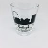 Raleigh NC North Carolina Collectible Shot Glass City Shadow Cityscape - Suthern Picker