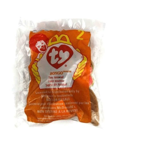 McDonald's Ty Bongo #2 Beanie Baby 1998 New In Package - Suthern Picker