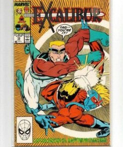 Excalibur #10 Marvel Comics JUL 1989 Captain Britain Vs Hauptmann Englande - Suthern Picker