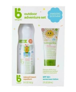 Babyganics 5oz Repellant & 2oz Sunscreen Duo Outdoor Adventure Set SPF 50+ - Suthern Picker