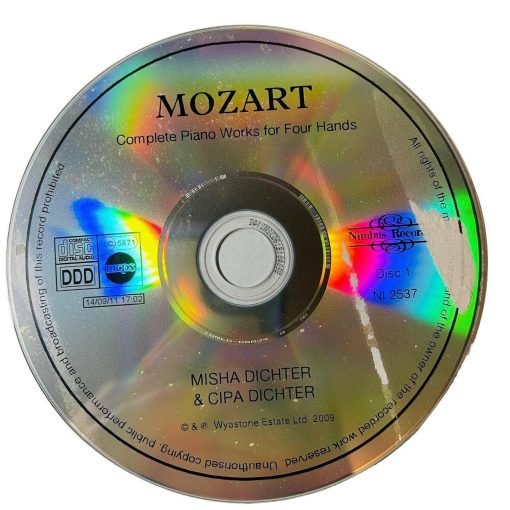 Mozart Complete Piano Works For Four Hands CD Disc 2 - Suthern Picker