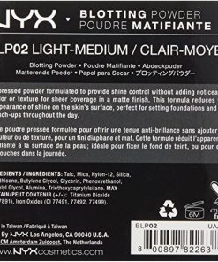 NYX Professional Makeup Blotting Powder, Light/Medium 0.29 Ounce - Suthern Picker