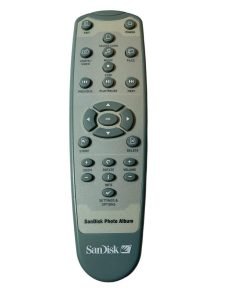 Sandisk SDV2-A-A30 Digital Photo Album Remote Control Tested Works NO BACK - Suthern Picker