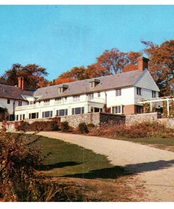 House On The Hill Restaurant Vintage Postcard RPPC Kennebunkport Maine - Suthern Picker