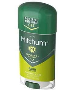 Mitchum Antiperspirant Deodorant Stick Men Triple Odor Defense Gel Mountain Air - Suthern Picker