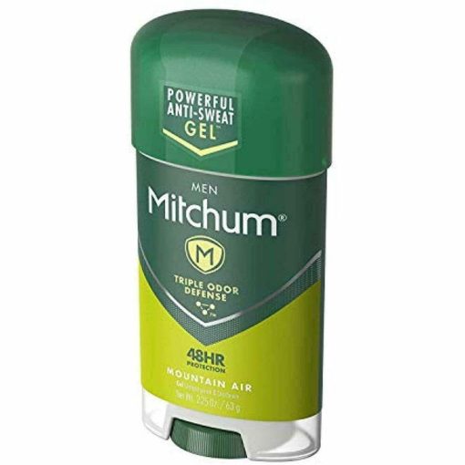 Mitchum Antiperspirant Deodorant Stick Men Triple Odor Defense Gel Mountain Air - Suthern Picker