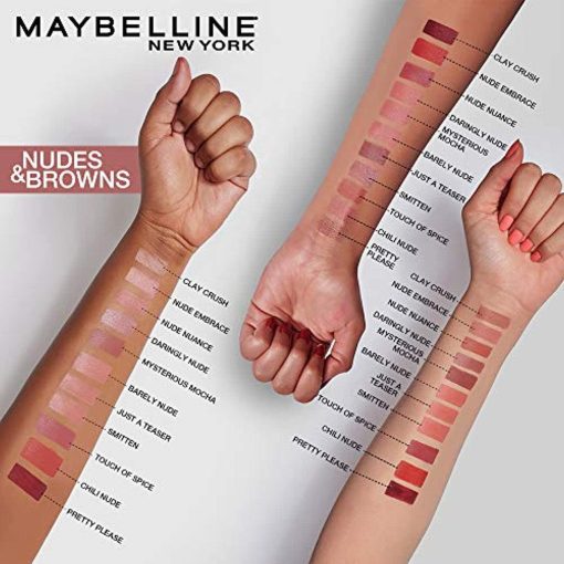 Maybelline Color Sensational Lipstick Matte Finish Nude Embrace 650 - Suthern Picker