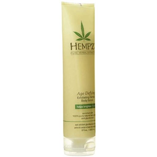Hempz Age Defying Herbal Body Scrub Off White Vanilla/Musk 9 Fluid Ounce - Suthern Picker