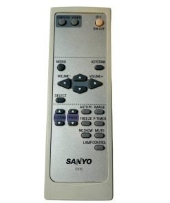 Sanyo CXTC Genuine Projector Remote Control Tested Works NO BACK - Suthern Picker