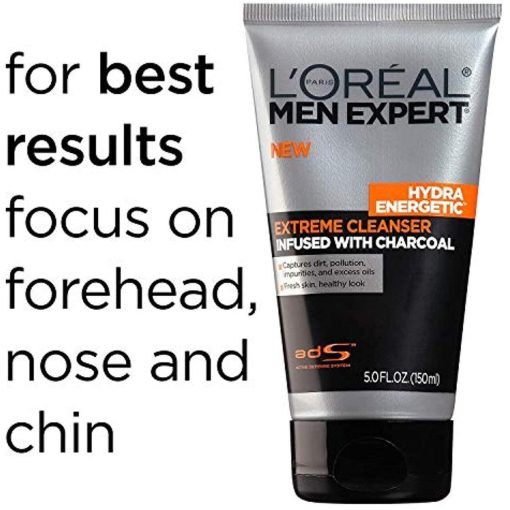 L'Oreal Men Expert Hydra Energetic Facial Cleanser with Charcoal 5 fl. Oz - Suthern Picker