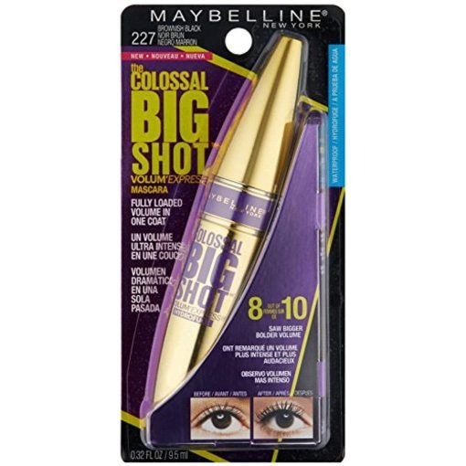 Maybelline Volum' Express Colossal Big Shot Waterproof Mascara Brownish Black - Suthern Picker