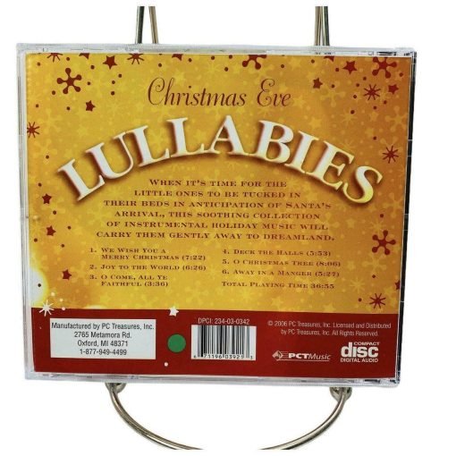 Christmas Eve Lullabies Music Audio CD 2006 Instrumental Holiday Music - Suthern Picker
