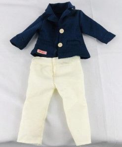 OG Dolls Navy Blue Blazer Jacket White Pants Set For American Girl Doll Battat - Suthern Picker