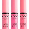 NYX Cosmetics Butter Lip Gloss Eclair Merengue & Vanilla Cream Pie BLGO2 1 Pack - Suthern Picker