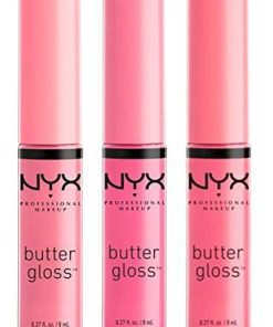 NYX Cosmetics Butter Lip Gloss Eclair Merengue & Vanilla Cream Pie BLGO2 1 Pack - Suthern Picker