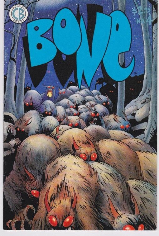 Bone Comic Book #4 June 1993 Cartoon Books Jeff Smith - Suthern Picker