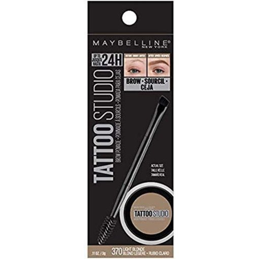 Maybelline Tattoostudio Brow Pomade 370 Light Blonde - Suthern Picker