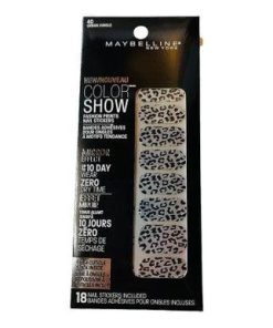 Maybelline Color Show Fashion Prints Mirror Nail Stickers #40 Urban Jungle - Suthern Picker