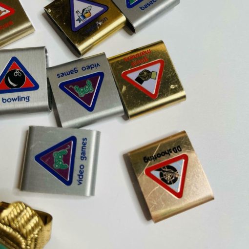 Cub Boy Scout Belt Loops Slides Lot Of 20 Some New Weather Video Games Hiking 1 - Suthern Picker