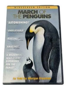 March of the Penguins DVD 2005 Widescreen Morgan Freeman - Suthern Picker