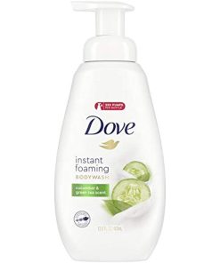 Dove Instant Foaming Body Wash Cucumber & Green Tea Scent 13.5 Fl Oz - Suthern Picker