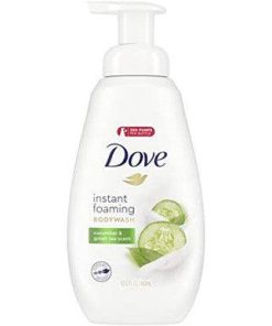 Dove Instant Foaming Body Wash Cucumber & Green Tea Scent 13.5 Fl Oz - Suthern Picker