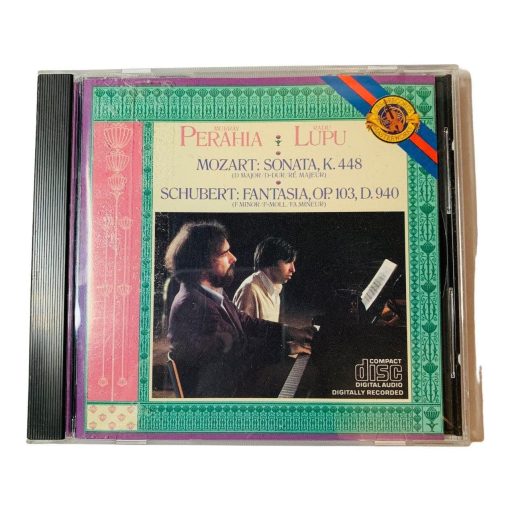 Mozart: Sonata K448 Schubert: Fantasia Op. 103 D940 CD Oct-1990 CBS Records - Suthern Picker