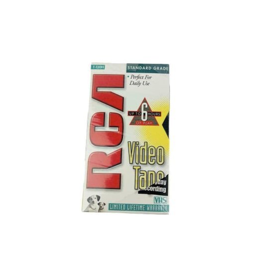 RCA Blank VHS Video Tape T-120H Standard Grade 6 Hours NEW - Suthern Picker