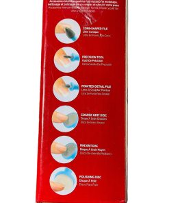 Kiss New York Power File To Go 7 Piece Battery Operated Nail File NEW - Suthern Picker