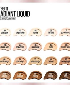 Maybelline Dream Radiant Liquid Medium Coverage Liquid Foundation 05 Vanilla - Suthern Picker