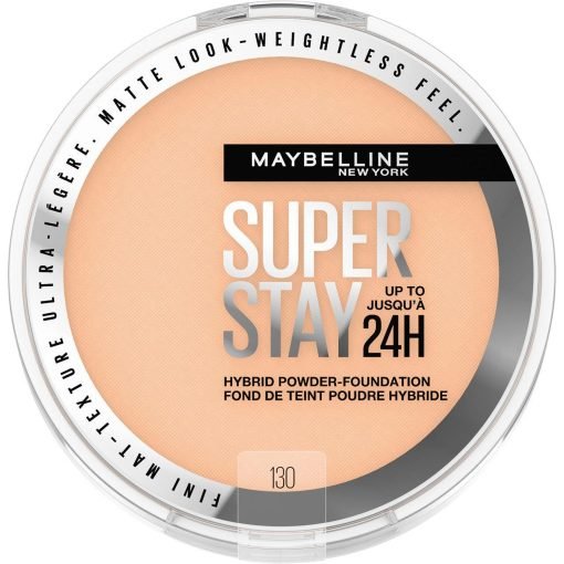 Maybelline New York Super Stay 24HR Hybrid Powder Foundation #130 1 Count - Suthern Picker