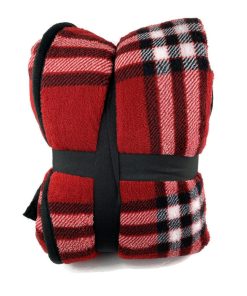Member’s Mark Oversized Reversible Cozy Throw Blanket 5 ft x 6 ft Mikolaj Plaid - Suthern Picker