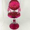 Our Generation Battat 17 Inch Salon Chair Dark Pink Fits American Girl Dolls - Suthern Picker